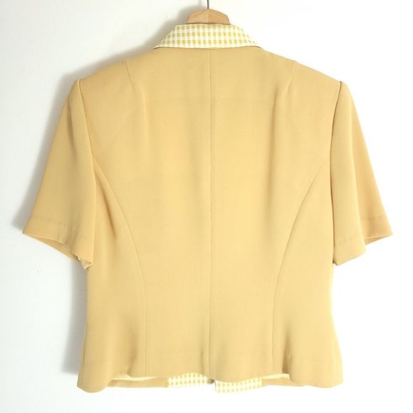 Le Suit Women's topper blazer with short sleeves ** jacket only - Picture 13 of 16